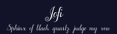 Jofi by PutraCetol Studio — Script Handwritten Font — thumbnail 2
