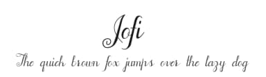 Jofi by PutraCetol Studio — Script Handwritten Font — thumbnail 1