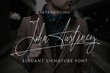 John Austiney Font by Cikareotype — Script Handwritten Font — thumbnail 1