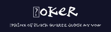 Joker by Johan Waldenström — Script Handwritten Font — thumbnail 2