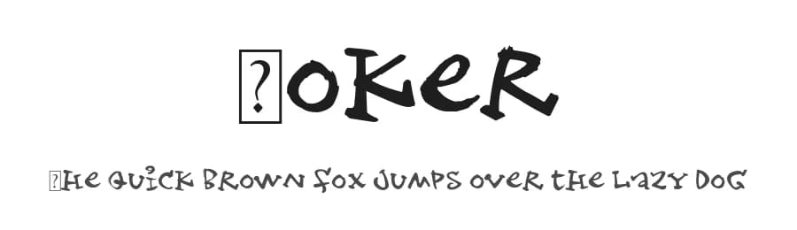 Joker by Johan Waldenström — Script Handwritten Font