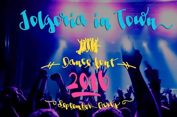 Jolgoria in Town Font by Fernando Haro — Script Handwritten Font