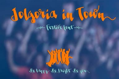 Jolgoria in Town Font by Fernando Haro — Script Handwritten Font — thumbnail 4