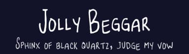 Jolly Beggar by FontPanda — Script Handwritten Font — thumbnail 2