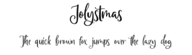 Jolystmas by Allouse Studio — Script Handwritten Font — thumbnail 1