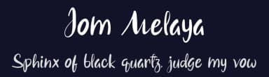 Jom Melaya by Tigadestd — Script Handwritten Font — thumbnail 2