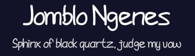 Jomblo Ngenes by Khurasan — Script Handwritten Font — thumbnail 2