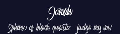 Jonah by Maulana Creative — Script Handwritten Font — thumbnail 2