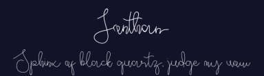 Jonathan by Muksal Creative — Script Handwritten Font — thumbnail 2