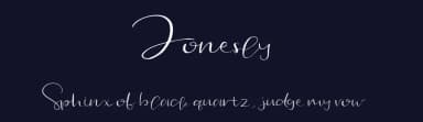 Jonesly by Mariyana — Script Handwritten Font — thumbnail 2