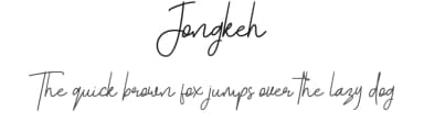 Jongkeh by Skala Studio — Script Handwritten Font — thumbnail 1