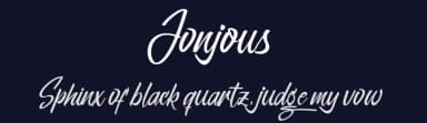 Jonjous by Phytypo Design — Script Handwritten Font — thumbnail 2