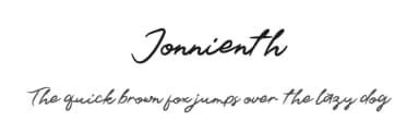 Jonnienth by Staircase Studio — Script Handwritten Font — thumbnail 1