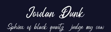 Jordan Dunk by Creatype Studio — Script Handwritten Font — thumbnail 2