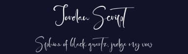 Jordan Script by Kong Font — Script Handwritten Font — thumbnail 2