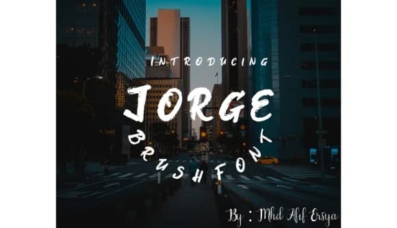 Jorge Font by Lettercorner Studio — Serif Font