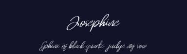 Josephine by Say Studio — Script Handwritten Font — thumbnail 2