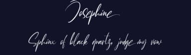 Josephine by Runsell Studio — Script Handwritten Font — thumbnail 2
