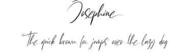 Josephine by Runsell Studio — Script Handwritten Font — thumbnail 1