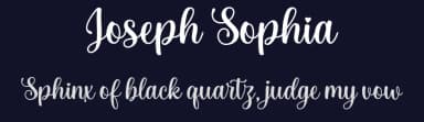 Joseph Sophia by Fargun Studio — Script Handwritten Font — thumbnail 2