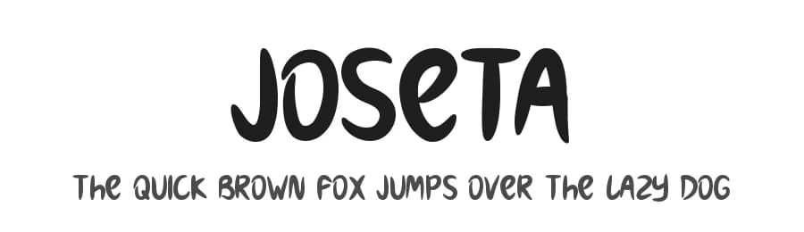 Joseta by Pandan Wangi — Script Handwritten Font — preview 1