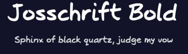 Josschrift Bold by Jos Elsendoorn — Script Handwritten Font — thumbnail 2
