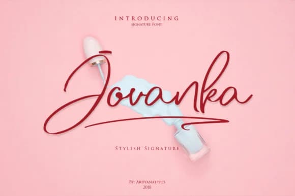 Jovanka Script Font by ardyanatypes — Script Handwritten Font — preview 1