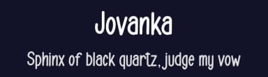 Jovanka by Graphix Line Studio — Script Handwritten Font — thumbnail 2