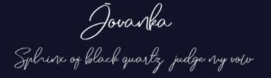 Jovanka by Ardyana Types — Script Handwritten Font — thumbnail 2