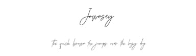 Jownsey by Maulana Creative — Script Handwritten Font — thumbnail 1