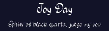 Joy Day by Rangkai Aksara — Script Handwritten Font — thumbnail 2