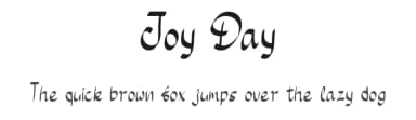 Joy Day by Rangkai Aksara — Script Handwritten Font — thumbnail 1