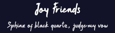 Joy Friends by PutraCetol Studio — Script Handwritten Font — thumbnail 2