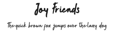 Joy Friends by PutraCetol Studio — Script Handwritten Font — thumbnail 1
