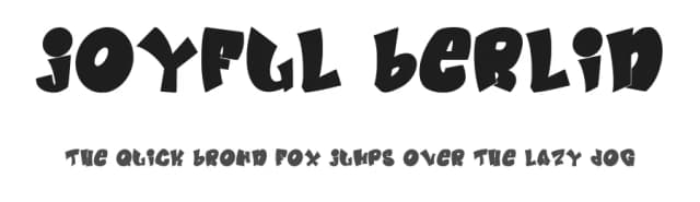 Joyful Berlin by Asep Rendi — Script Handwritten Font