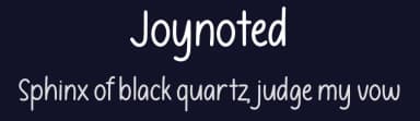 Joynoted by Allouse Studio — Script Handwritten Font — thumbnail 2