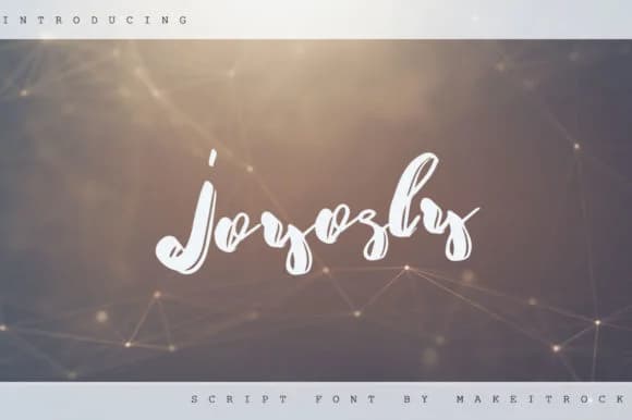 Joyosly Font by Katie Holland — Script Handwritten Font