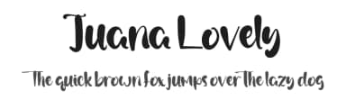Juana Lovely by Vztype Studio — Script Handwritten Font — thumbnail 1