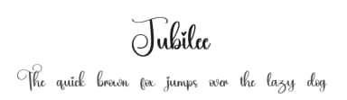 Jubilee by Scratchones — Script Handwritten Font — thumbnail 1