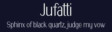 Jufatti by Amru ID — Sans Serif Font — thumbnail 2