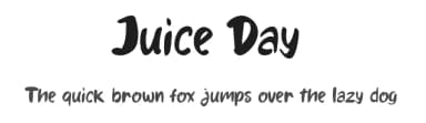 Juice Day by D&K Project — Script Handwritten Font — thumbnail 1