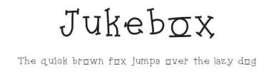 Jukebox by Geronimo Font Studios — Script Handwritten Font — thumbnail 1