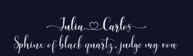 Julia Carlos by Qaratype — Script Handwritten Font — thumbnail 2