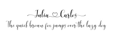 Julia Carlos by Qaratype — Script Handwritten Font — thumbnail 1