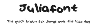 Juliafont by Jayjay Dowlinq — Script Handwritten Font — thumbnail 1