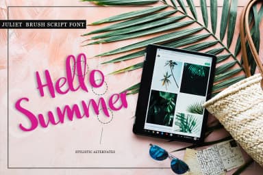 Juliet Font by Pasha Larin — Script Handwritten Font — thumbnail 2