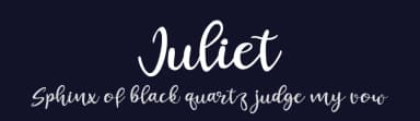 Juliet by Skiiller Studio — Script Handwritten Font — thumbnail 2