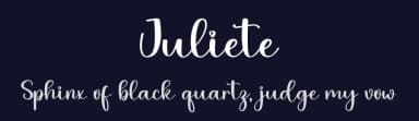 Juliete by PiPi Creative STUDIO — Script Handwritten Font — thumbnail 2