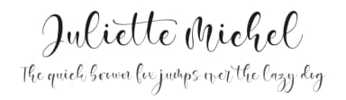 Juliette Michel by Asd Studio — Script Handwritten Font — thumbnail 1