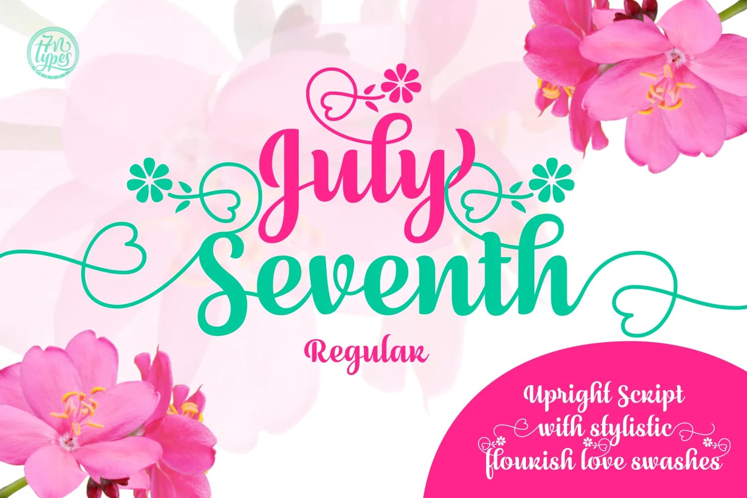 July Seventh Font by Situjuh — Script Handwritten Font